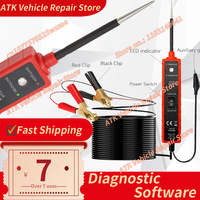Power Circuit Probe Tester Automotive Electrical System Tester EM285 6-24V DC Car Drive Test Pen Automotive Circuit Tester new