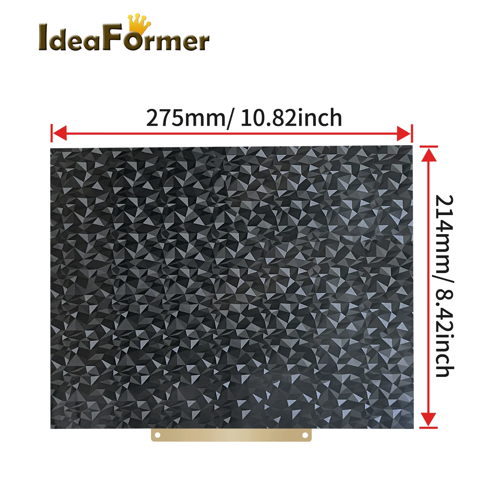 For Flyingbear Ghost 6/5 Hotbed 230x257 Double Sides PEI+PEO Bulid Plate Magnetic Base PEI Coated Spring Steel Sheet 3D Printer