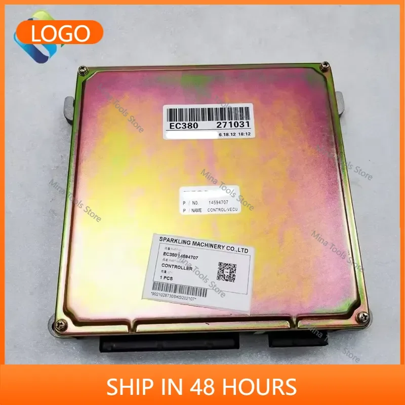 SKGM 14594707 VOE14594707 Machinery Excavator Engine V-ECU EC380 Controller Panel with Program