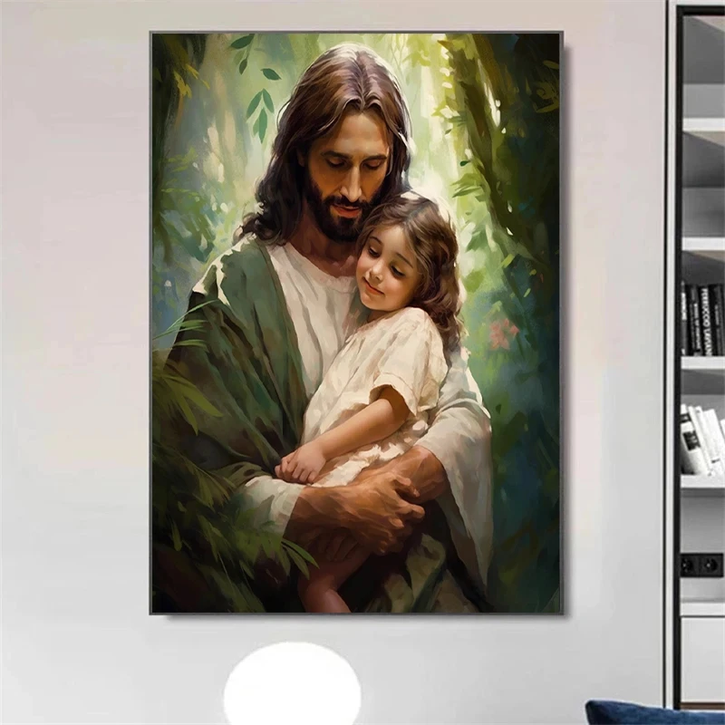 Vintage Religion Jesus Christ The Last Supper Bible Verse   Art Poster Canvas Painting Wall Print Picture Living Room Home Decor