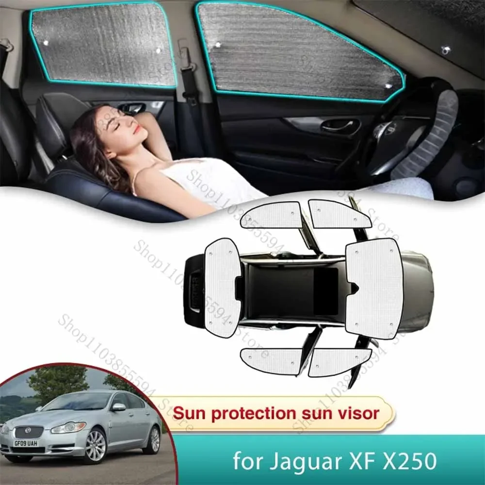 

Автомобильный солнцезащитный козырек для Jaguar XF, X250, 2008, 2009, 2010, 2011, 2012, 2013, 2014, 2015, автомобильный козырек от солнца, затенение для частной жизни, аксессуары