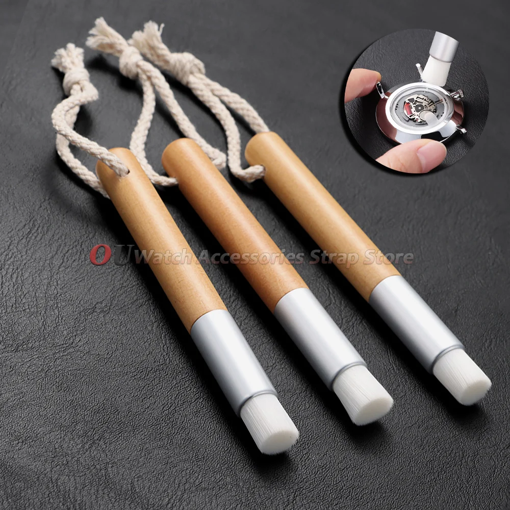 1/2/3/5Pcs Watch Cleaning Brush Watch Small Part Watch Movement Watch Repair Tools Glass Fiber Brass Steel Brush Cleaning Brush