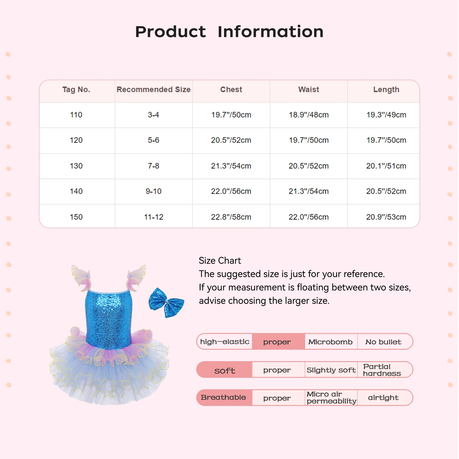 Children Tutu Ballet Dress Girls Sequined Modern Dance Performance Tutu Skirts Kids Ballet Tutu Princess Dress Dance Clothes