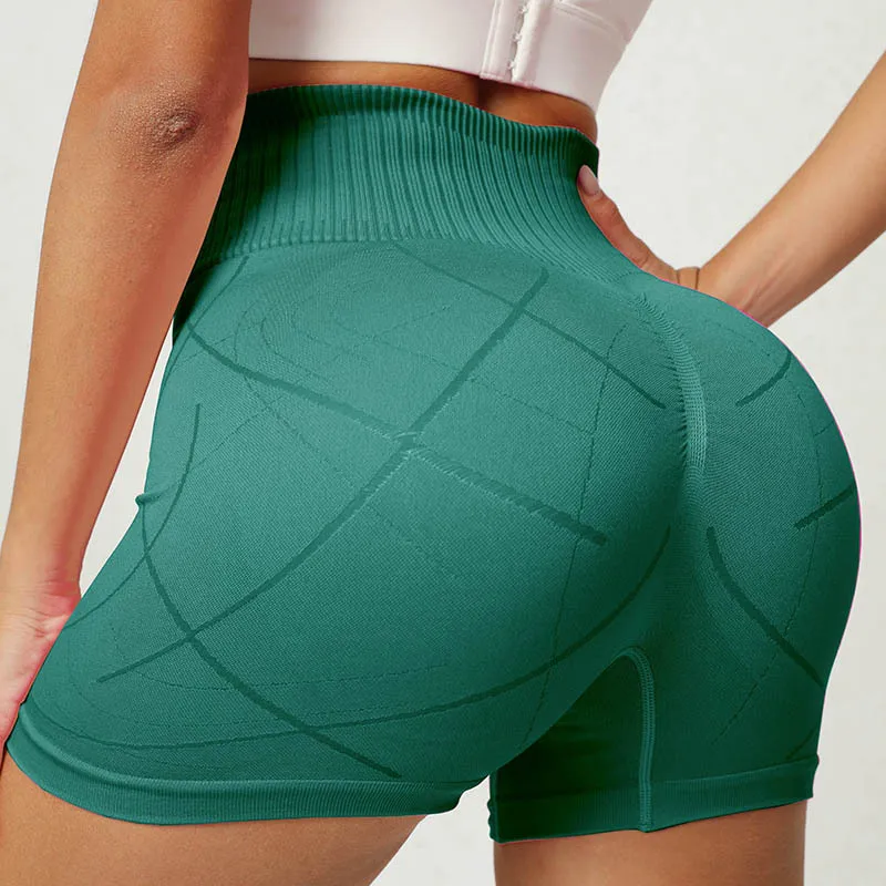 Yoga Fitness Shorts Sporty Womens Pants High Waist Slim Fit Short for Women Clothes Casual Pantalones Cortos Ropa calça feminina