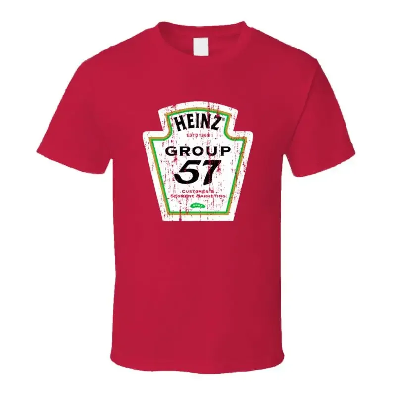 Heinz 57 Logo Cool Food Distressed T Shirt