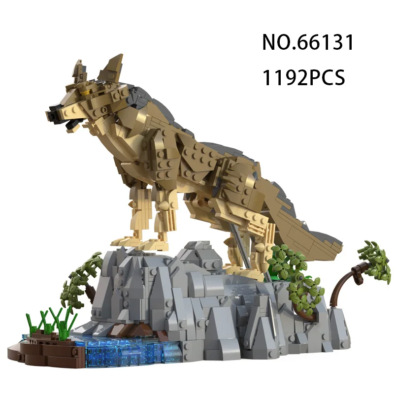 

1192PCS MOC Wolf Man Animals Figures Building Blocks Wild Animal DIY Bricks Toys Movie for Kids Model Toys Gifts Aldult Decor