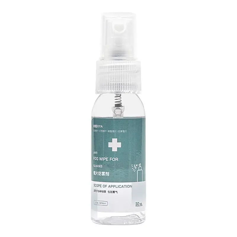 Anti Fog Spray For Swim Goggles Anti-Fog Agent 30ml Defogger Glass Cleaner Clear Sight Portable Defogger Spray For Camera Lenses