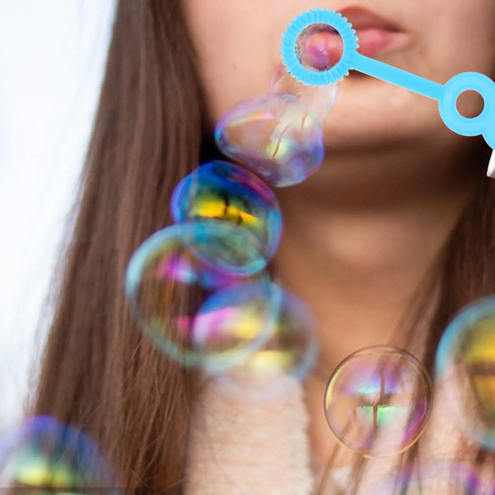 

90pcs Bubble Blower Stick Kids Bubble Making Wand Sticks For Children Exlarge Bubbles Wand Tool Set Outdoor Play Activity Gift