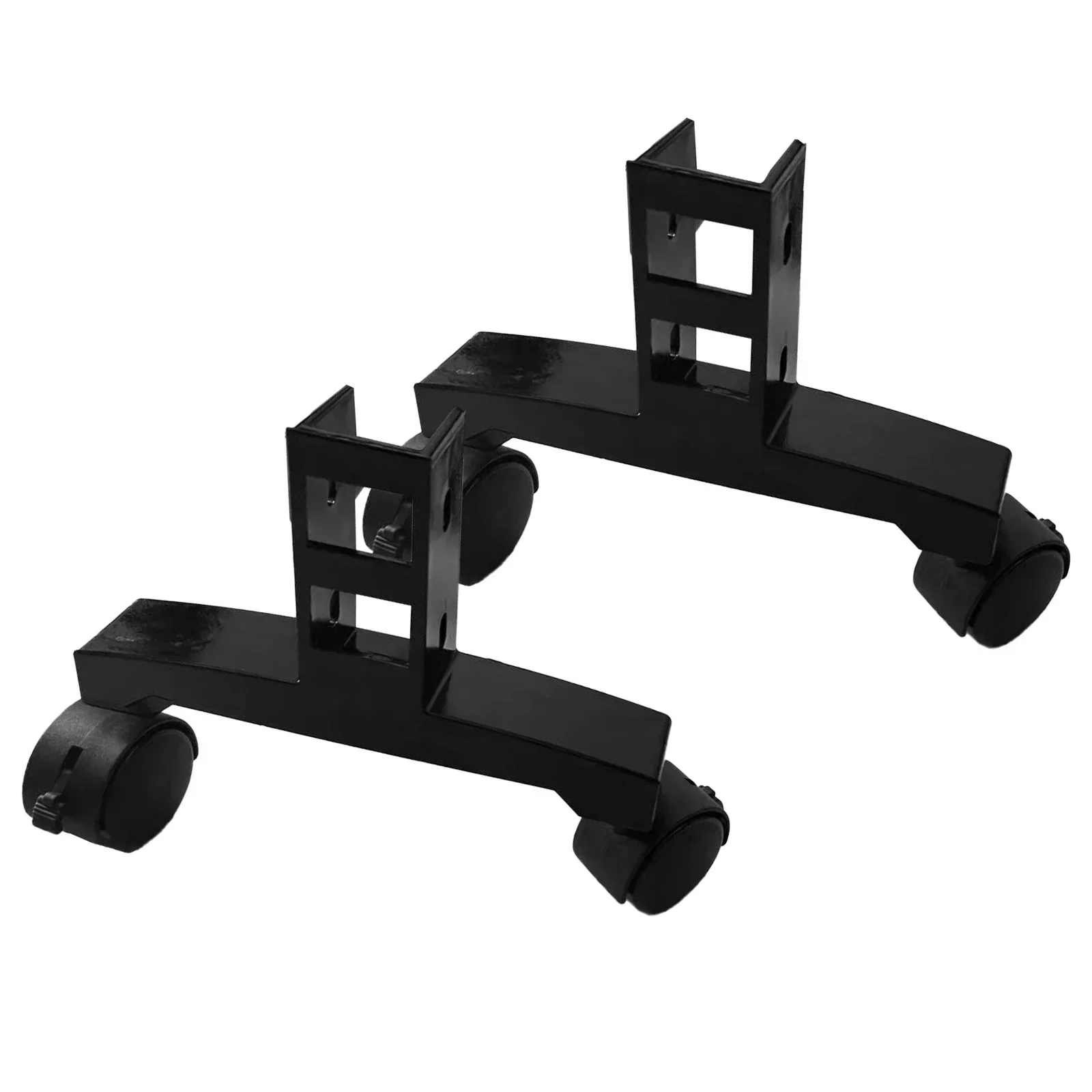 2Pcs Foot Bracket For Infrared Heater Adjustable Stand With Wheels For Easy Movement°rotated Standing Device