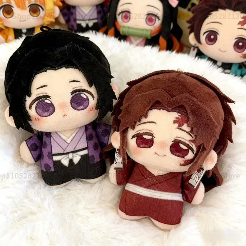 

Anime Demon Slayer Yoriichi Tsugikuni Plush Doll 10cm Cute Cartoon Peripherals Cosplay Stuffed Doll For Fans Pendant Toy Gift