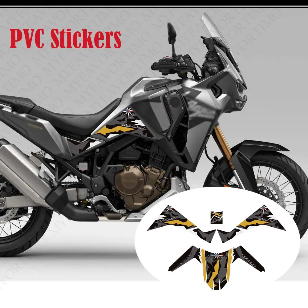 オートバイホンダ-crf-1100l-crf1100l-crf1100-アフリカツイン-africatwin-アドベンチャースポーツタンクパッド燃料油プロテクターステッカー