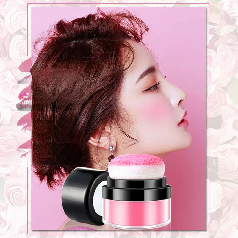 Soft Face Blusher Powder, Cheek Rouge, Nourishing, Nude Makeup, Brightening Complexion, Repair Cosmetics, 4 Colors