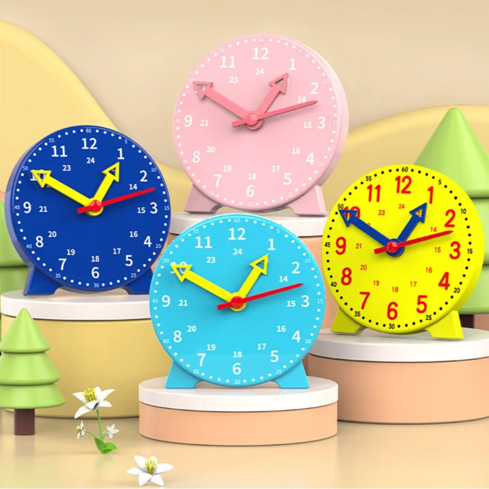 

Модель часов 10 см, трехконтактная связь, циферблат, начальная школа, математика, понимание времени, студенческие часы, учебное пособие