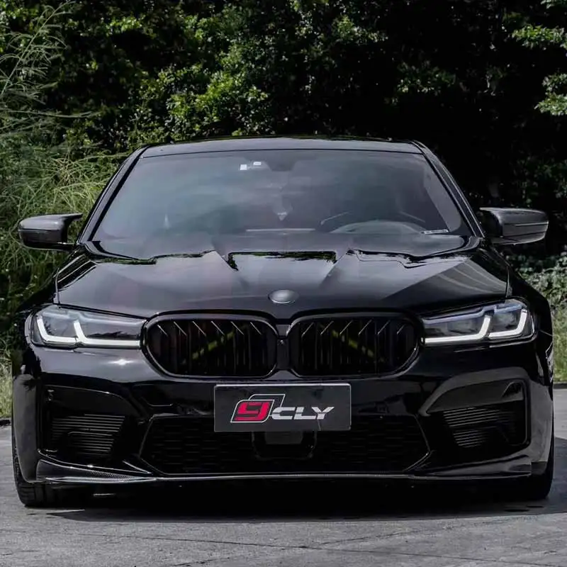 Car Bumpers for  5 Series G30 Facelift 2021 M5 Wide Body Kit Headlight Taillight Front Rear Car Bumpers Fenders Diffuser Hood