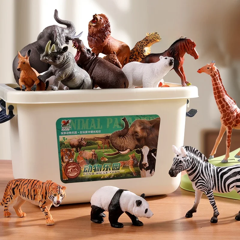 

Игровой набор-симулятор животных раннего эонического периода для детей: Ферма, дикие животные, зоопарк. Развивающие игрушки для малышей.