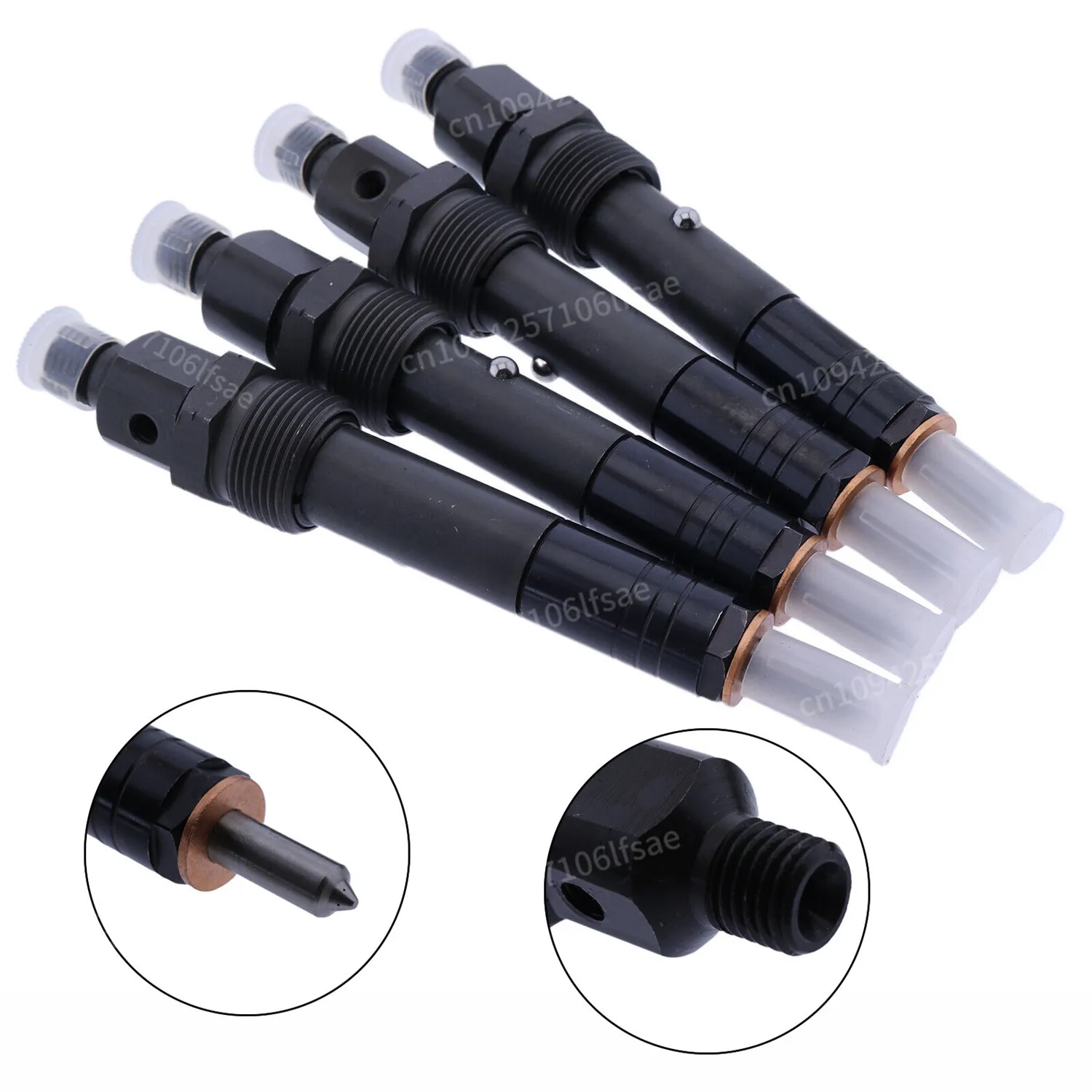 

New 4PCS Fuel Injectors For Perkins Engine 1004-42 1004-40TW AR AM AS B00904A 2645A058 Engine Car Replacement Parts