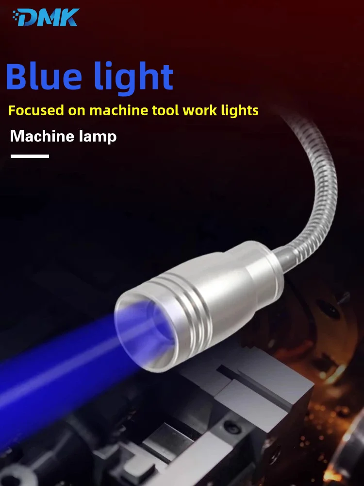 Laser Welding Machine LED Blue Light Adjustable Focus Spot Size Machine Tool Lighting Automation Equipment Spotlights