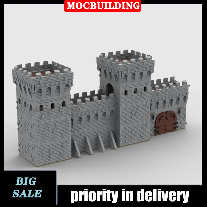 Module Castle Model Building Block Assembly MOC Movie Architecture Collection Series Puzzle DIY Toy Gifts