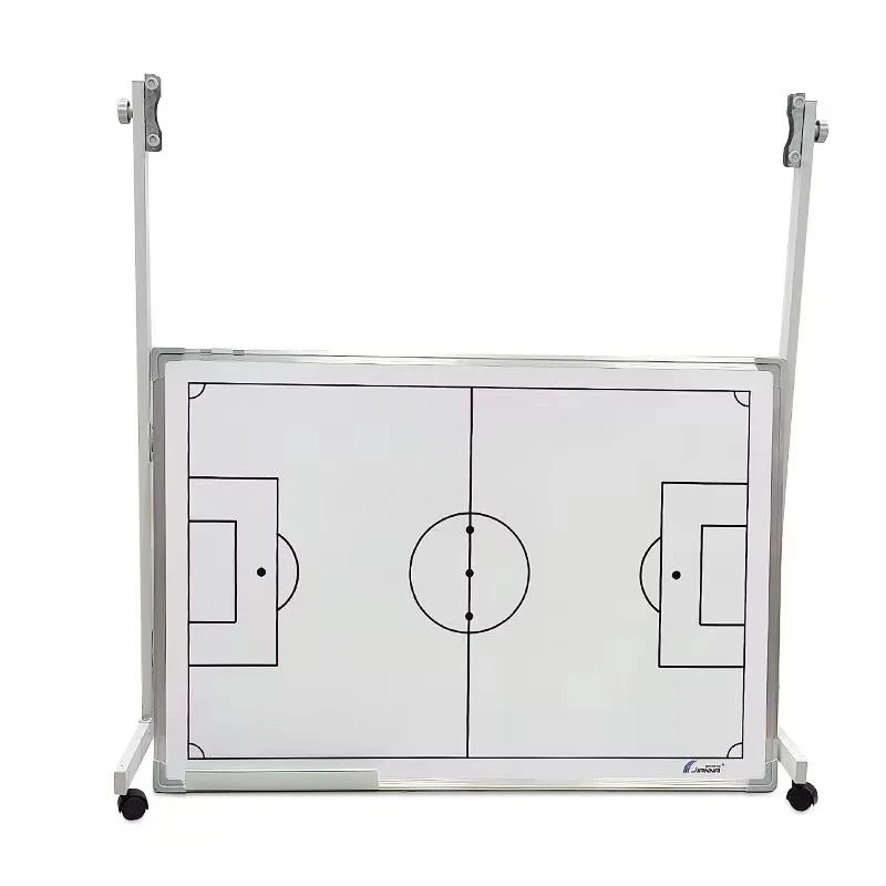 Large double-sided magnetic football tactical board 11-person whiteboard with stand portable training equipment