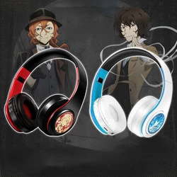 Cosplay Gaming Headphone Anime  Jujutsu Kaisen Gojou Satoru Bluetooth Headset Headphone Gift Plug in card and FM for IOS ANDROID