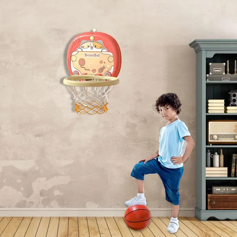 

Bath Basketball Hoop Suction Cup Design Game Toy With Basketball Pump Suction Cup And Hook Outdoor Play Set Basket Ball Dunk