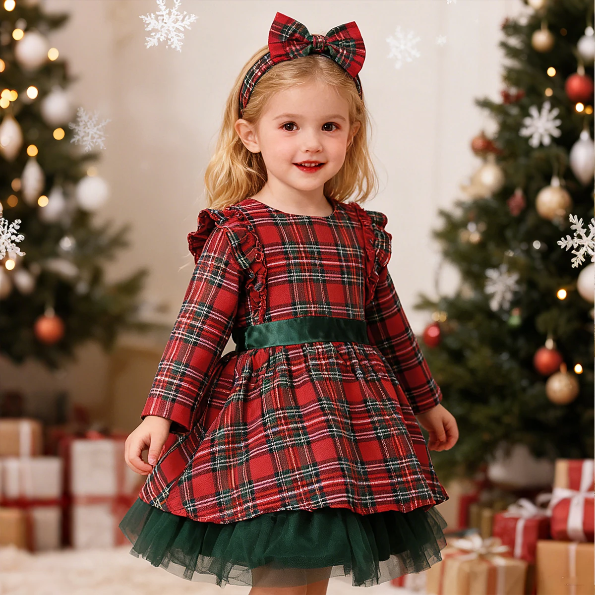 nadia knit dress Ribbed Mini frills