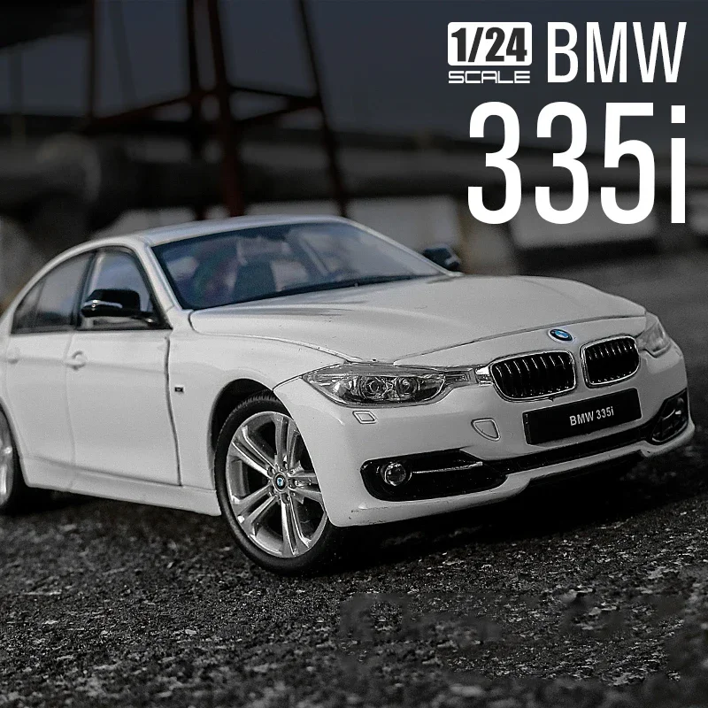 

WELLY 1:24 BMW 335i Alloy Car Model Diecast Metal Toy Vehicle Car Model High Simulation Collection Boys Toy For Childrens B60