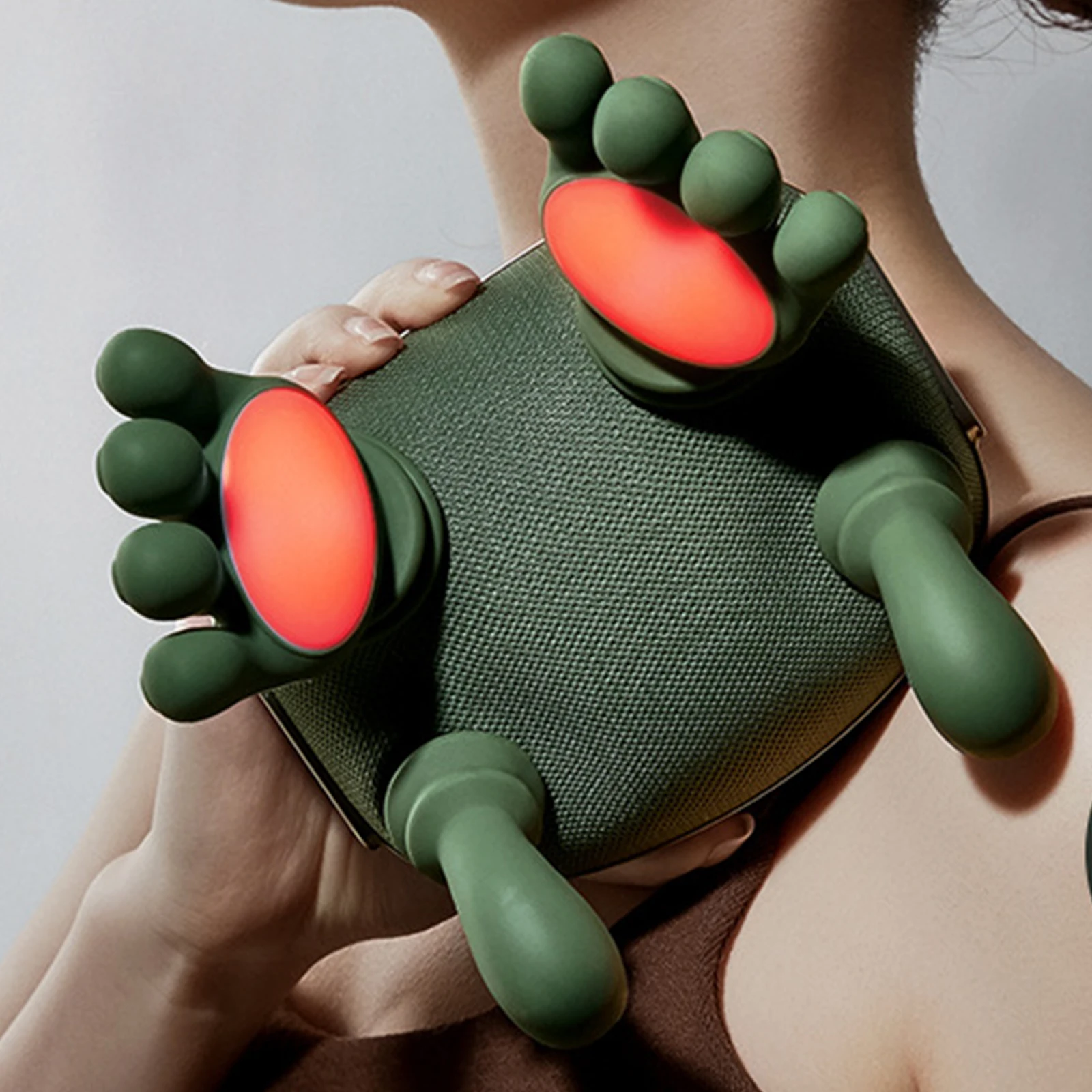 

Массажер для шеи и плеч, электрический массажер шиацу для глубоких тканей, перезаряжаемый массажер для разминания, подарки для женщин, мужчин, папа, мамы