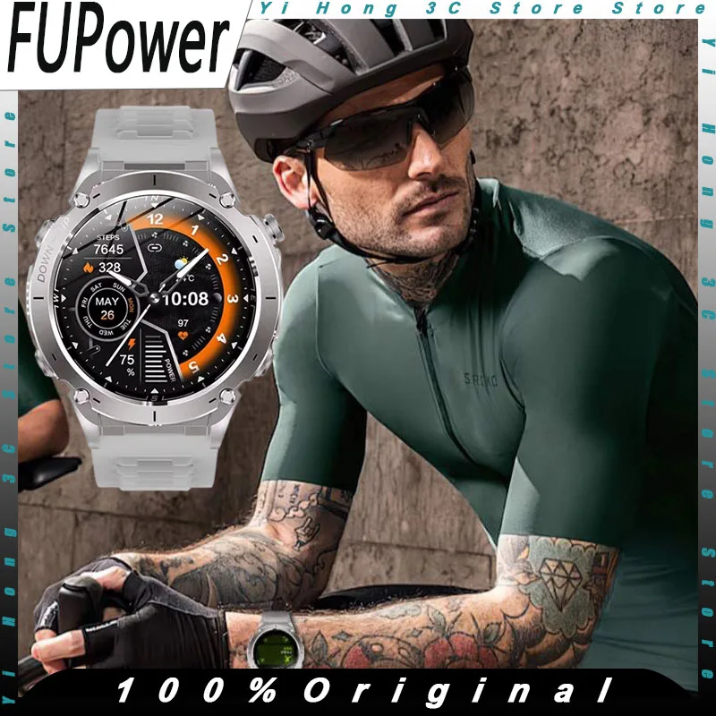 FUPower Smart Watch Beidou GPS-positionering Buiten hardlopen Zwemmen Fietsen Hartslagmeter Aangepast professioneel sporthorloge