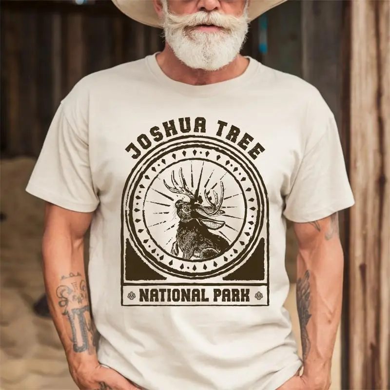 Joshua Tree T Shirt Jackalope Vintage National Park Souvenir