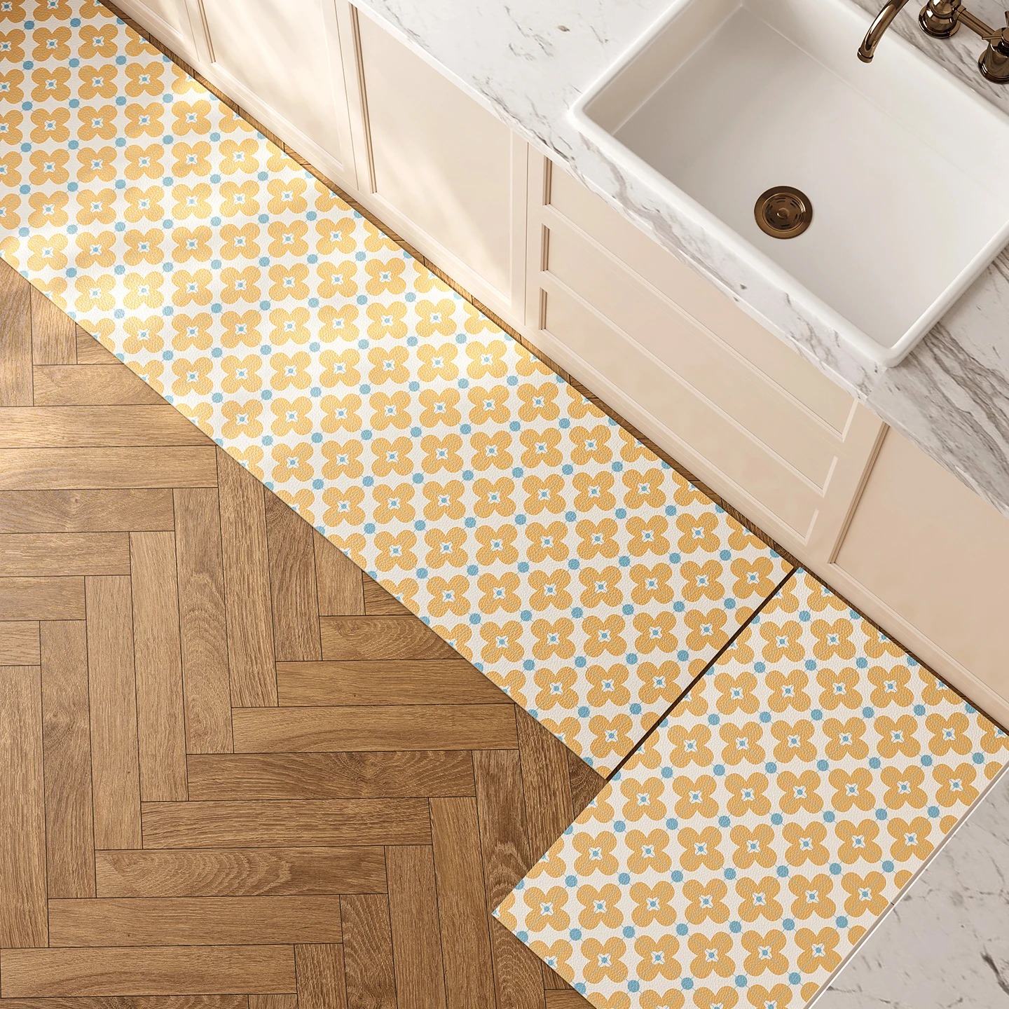 Kitchen Floor Mat Vinyl Rug Pv – Commercial Kitchen Vinyl Flooring recenzja i cena