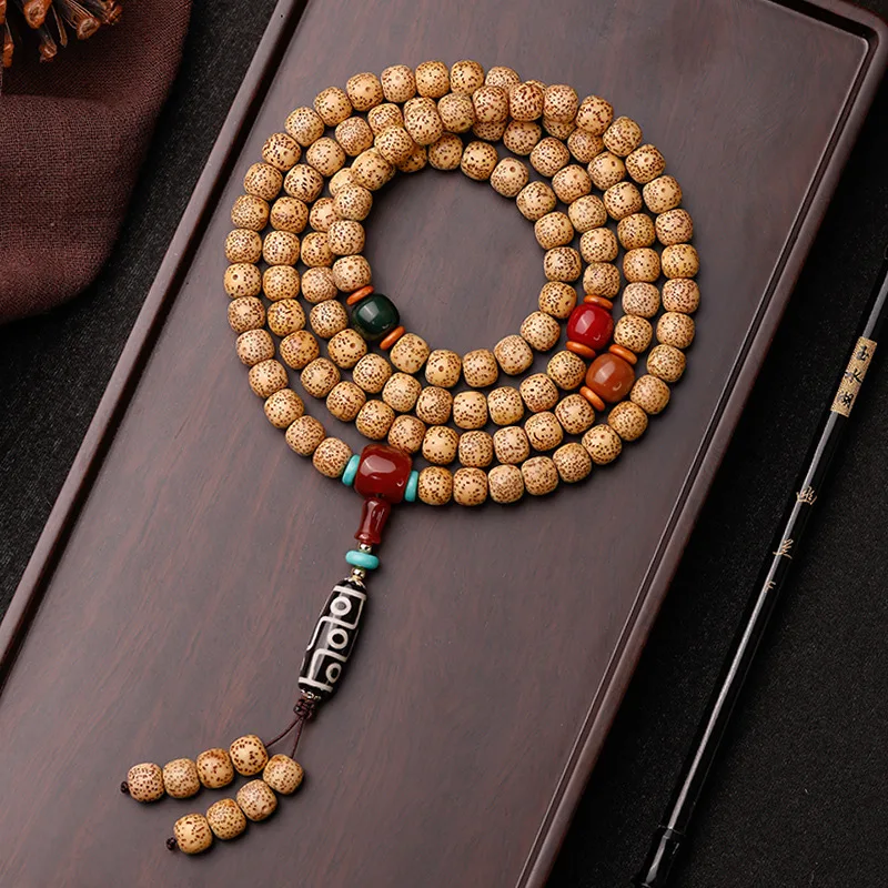 

Natural gold seed star moon bodhi bracelet fine design models star moon bodhi play string jewellery