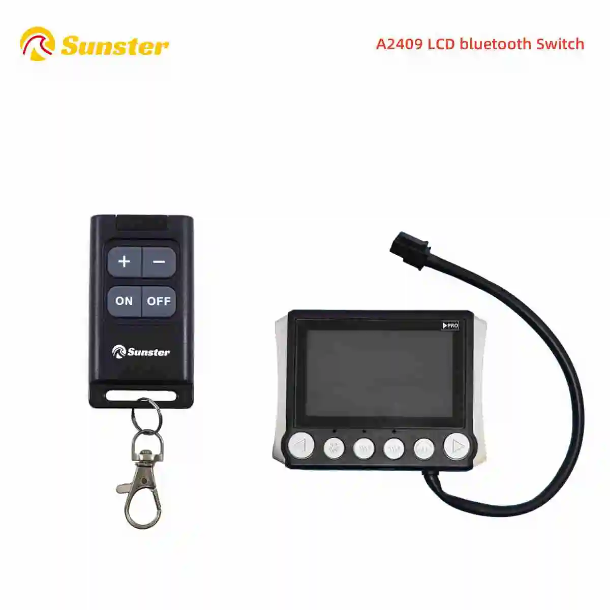 Sunster Car Heater A2409 One-click access LCD Switch APP bluetooth Remote Control Only applicable for TB10 models