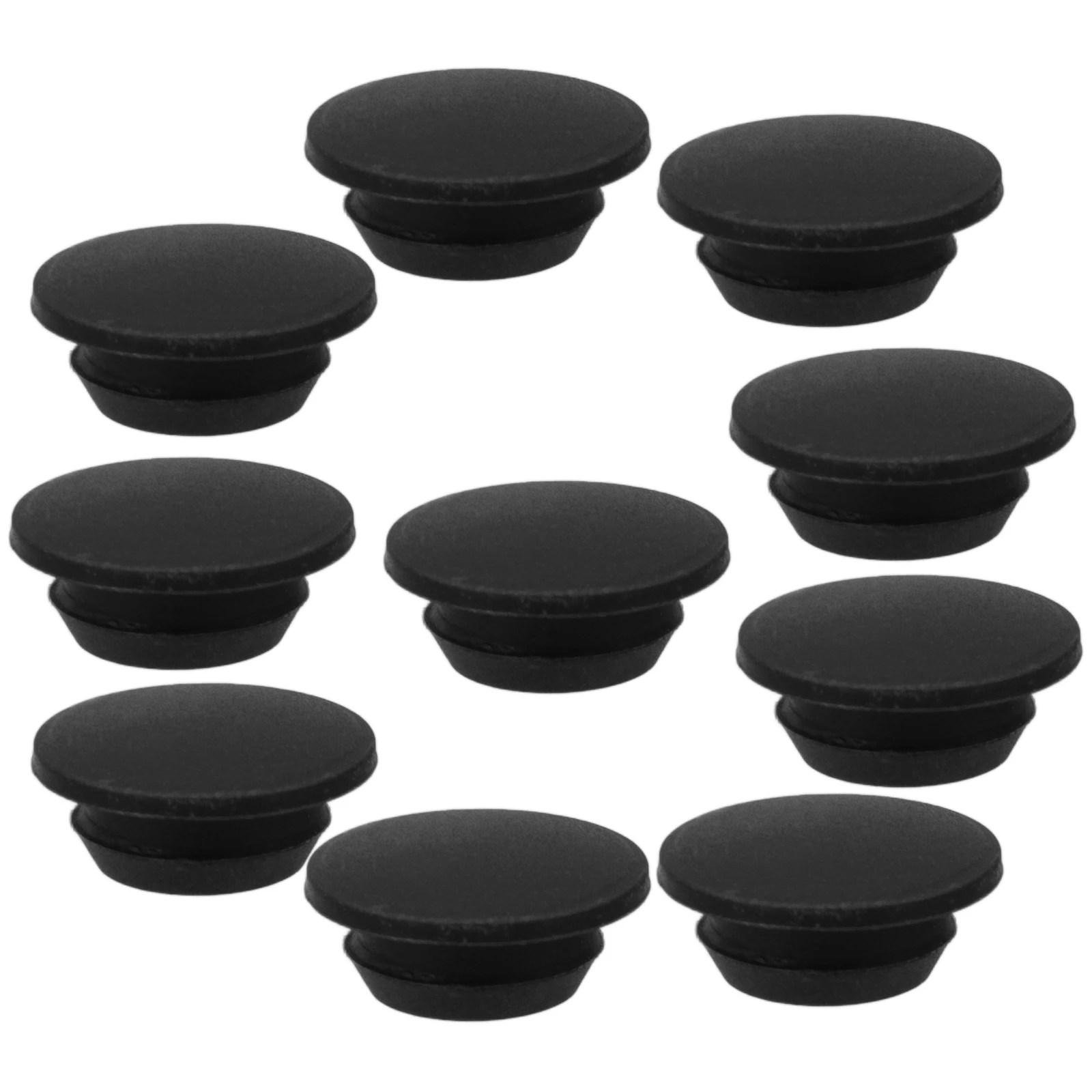 

10pcs Silicone Anti-Collision Plugs Damping Furniture Hole Plug Screw Cover Caps Heat Resistant Elastic Shockproof for Oven