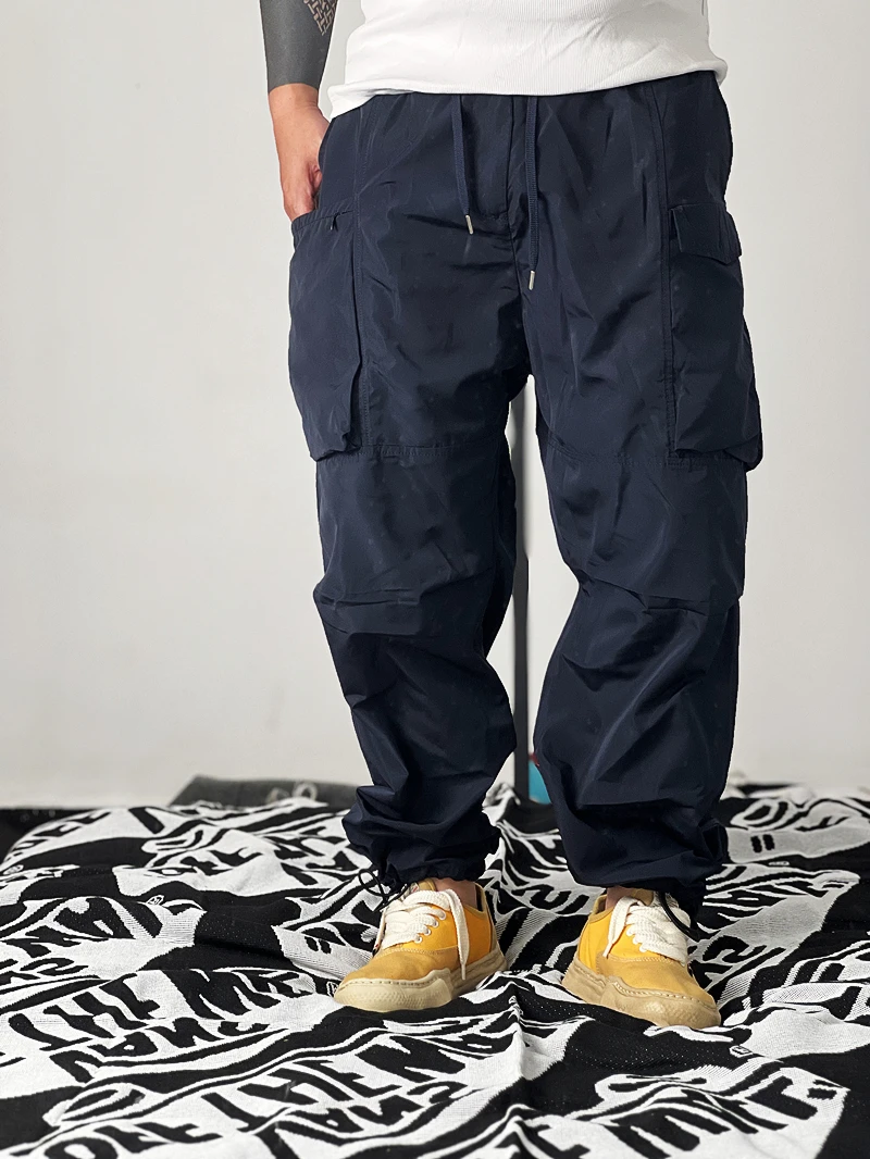 

Wide Wide-Leg Oversize Multi-Pocket Outdoor Casual Pants Hip Hop Skateboarding Wear