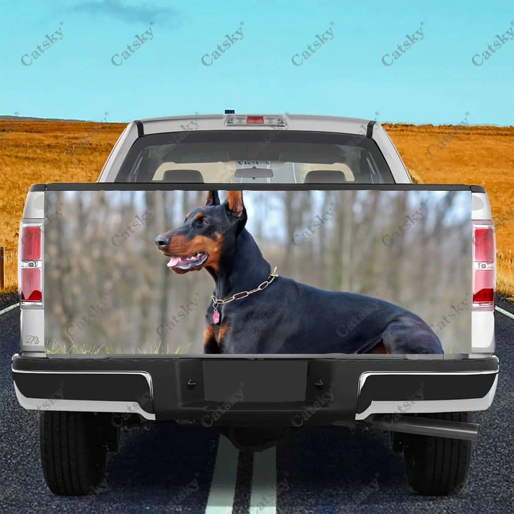 

German Doberman Pinscher Car stickers truck rear tail modification painting suitable for truck pain packaging accessories decals