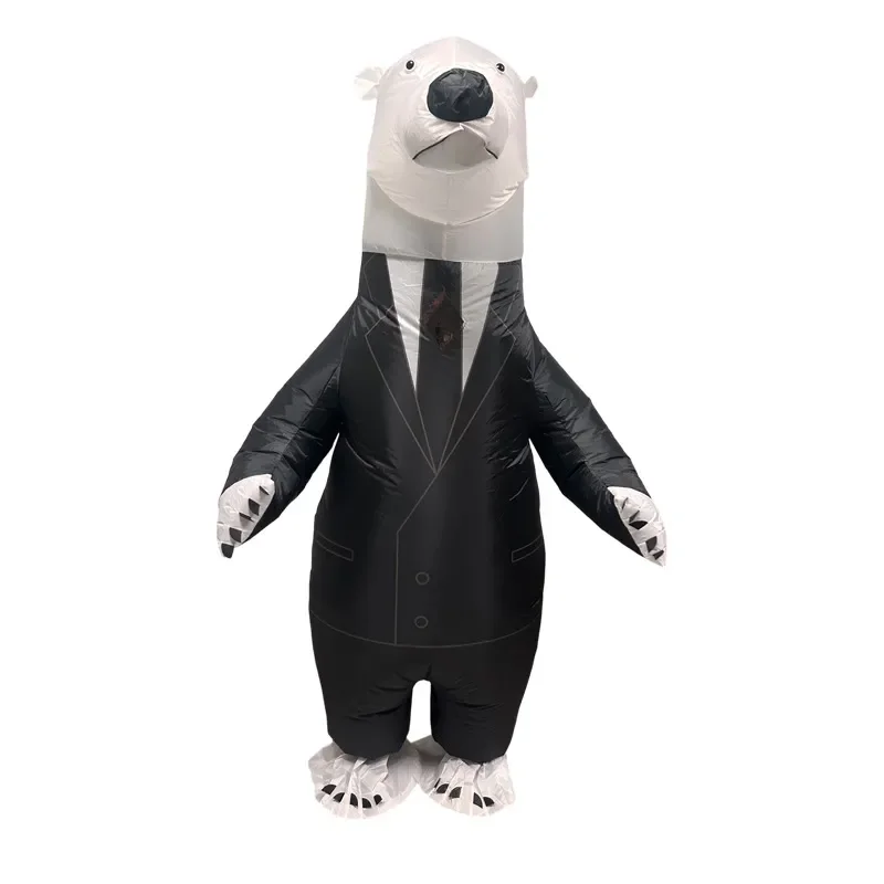 Suit Polar Bear Inflatable Suit Handsome Proposal Wedding Festival Celebration Fun Funny Props Polar Bear Doll Suit
