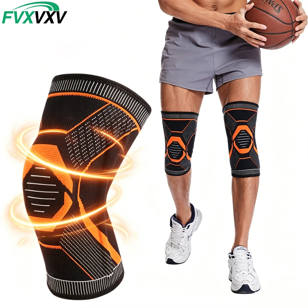 1PCS Knee Support Brace - Targeted Support for Pain Relief & Stabilization for Weak, Swollen & Injured Knees & Arthritis