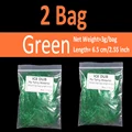 2 bolsas verdes