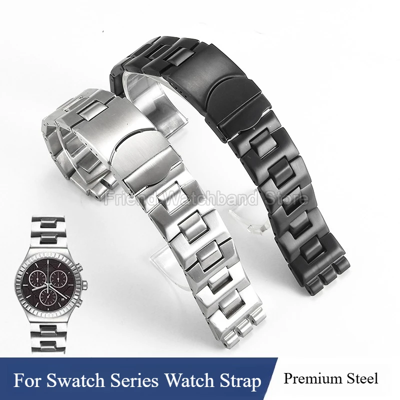 

Специальная пряжка для Swatch, аксессуар для часов из нержавеющей стали, зеркальная полировка, специальный интерфейс, деловой ремешок для часов высокой твердости