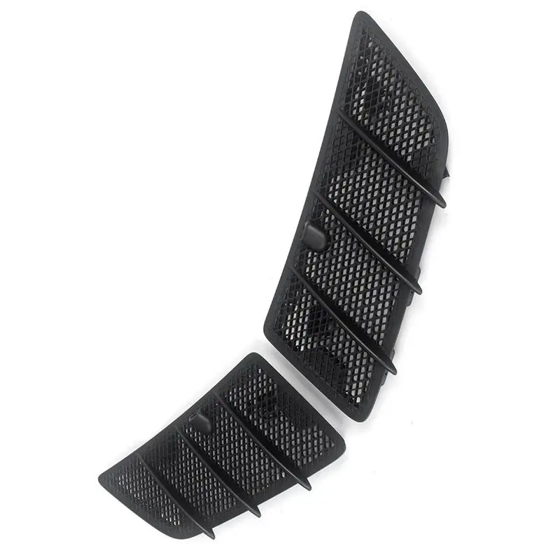 AB96-1Pair Hood Air Vent Grille Cover For ML GL-Class W164 2007-2012 ML320 350 ML63AMG GL350 Radiator Vent Grid