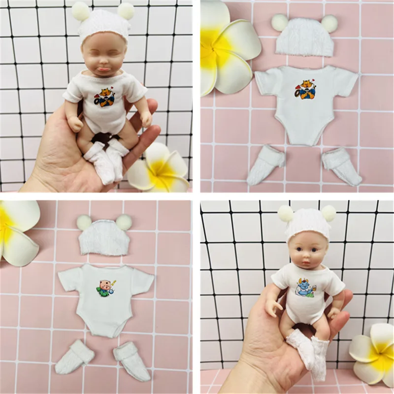 Segni zodiacali animali 6 pollici Mini vestiti per bambole rinate abbigliamento adorabile per bebes Reborn menina boy girl Doll outfit