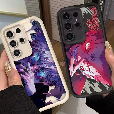 Jujutsu Kaisen Gojo Satoru Case For Samsung Galaxy S25 S24 S23 Ultra S22 S21 Plus FE A36 A56 A26 A16 A06 A15 A25 A35 A55 5G Etui