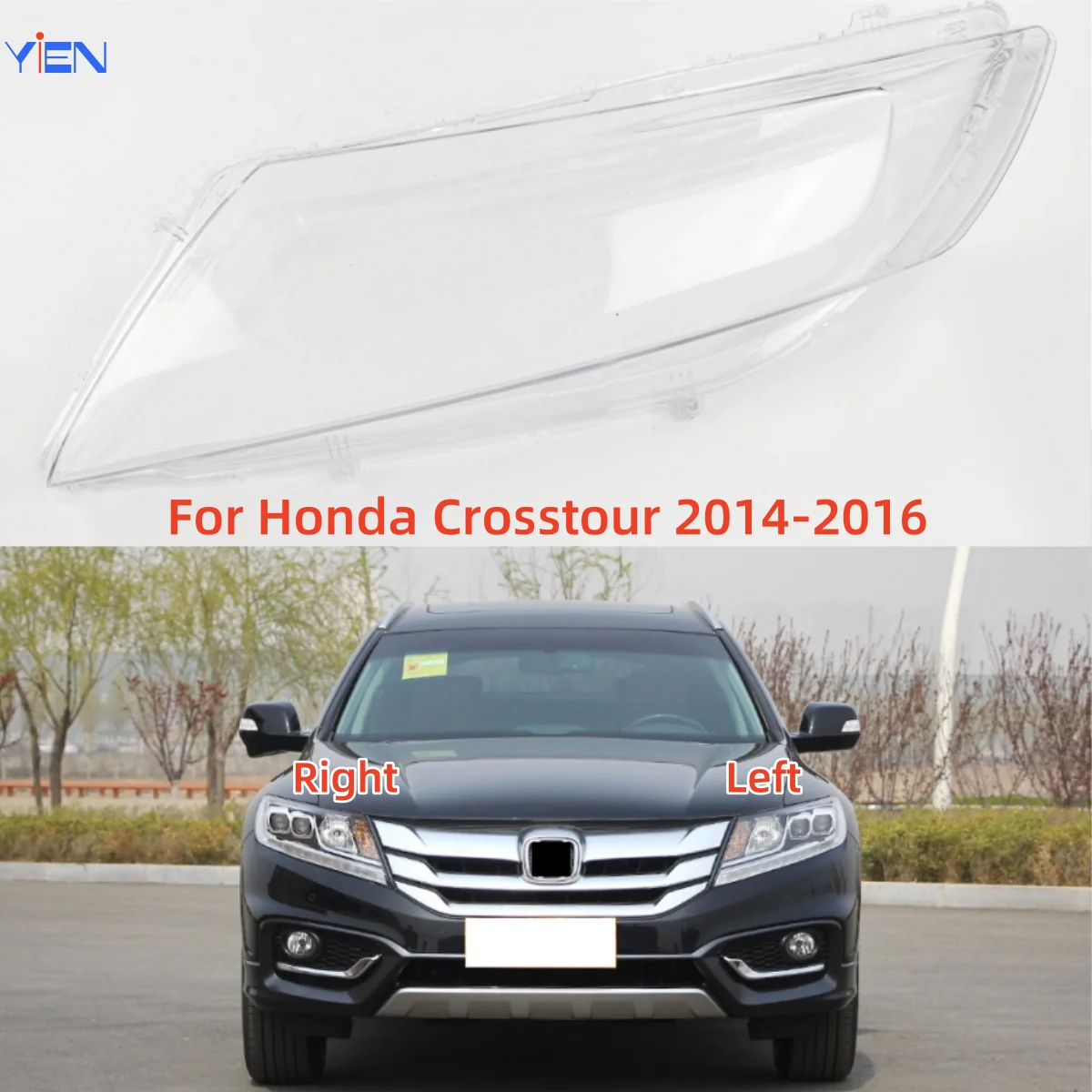 

For Honda Crosstour 2014 2015 2016 Car Supplies Lampshade Cover It has good transparency and light transmission