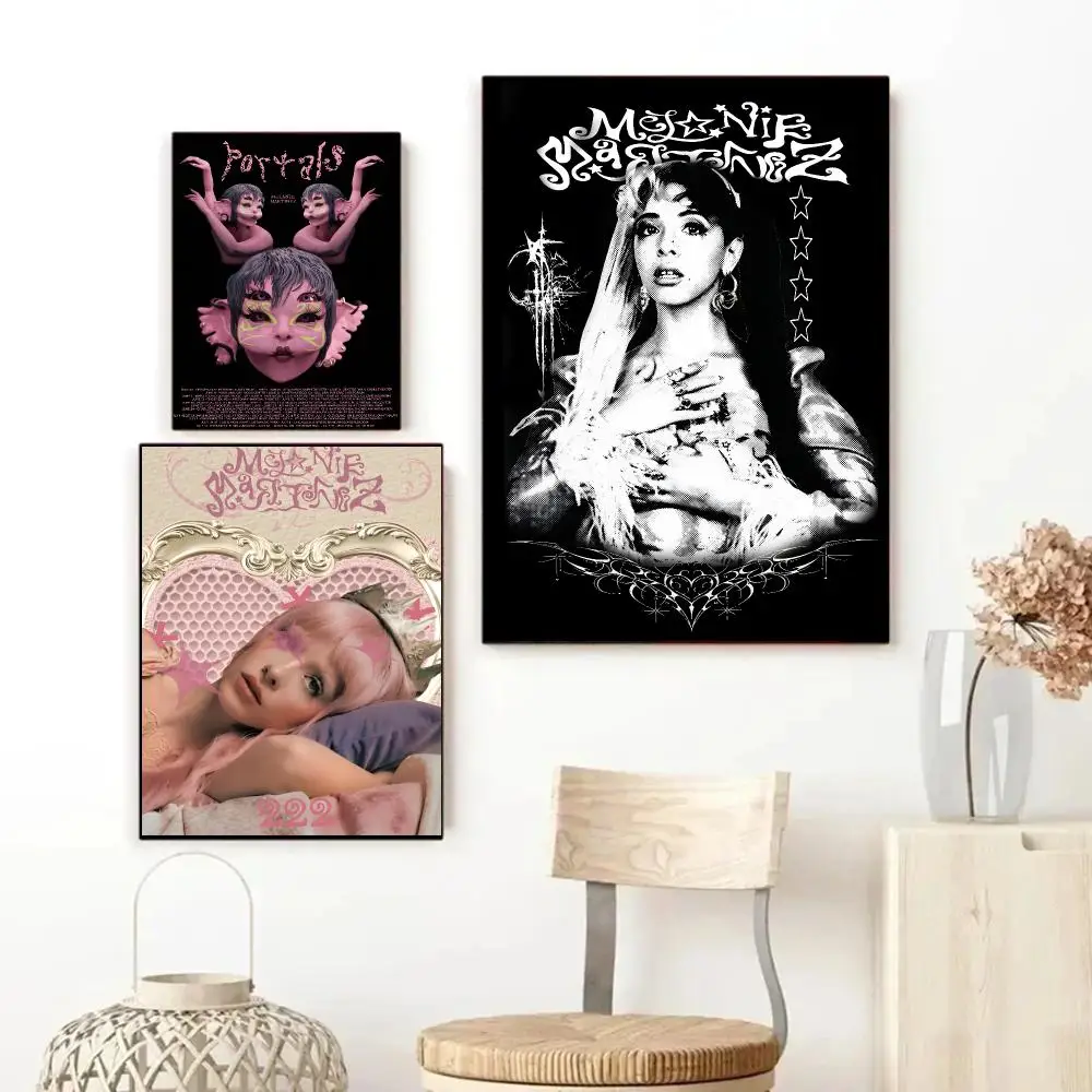 Melanie Martinez Singer Dark Pop Poster Art HD Advanced Aesthetic Printing Paper Wall Art for Living Room Home Decor