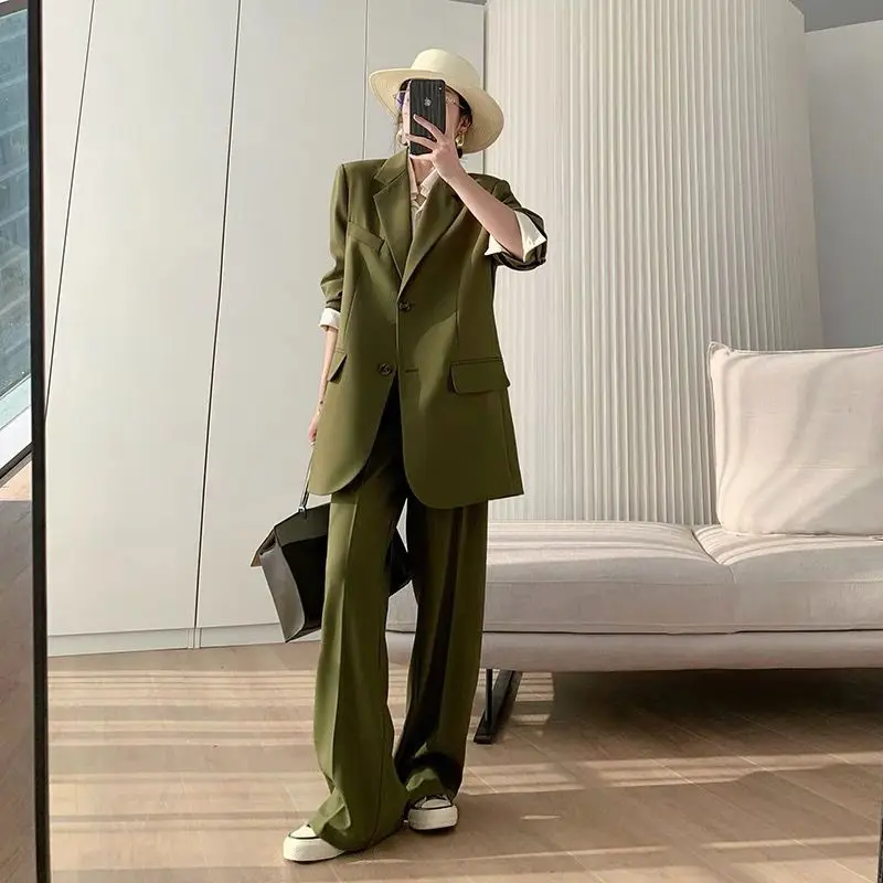 

2-A78 High-end Korean style high-end suit jacket for women spring and autumn c fashionable latest style 2023 age-reducing fashi