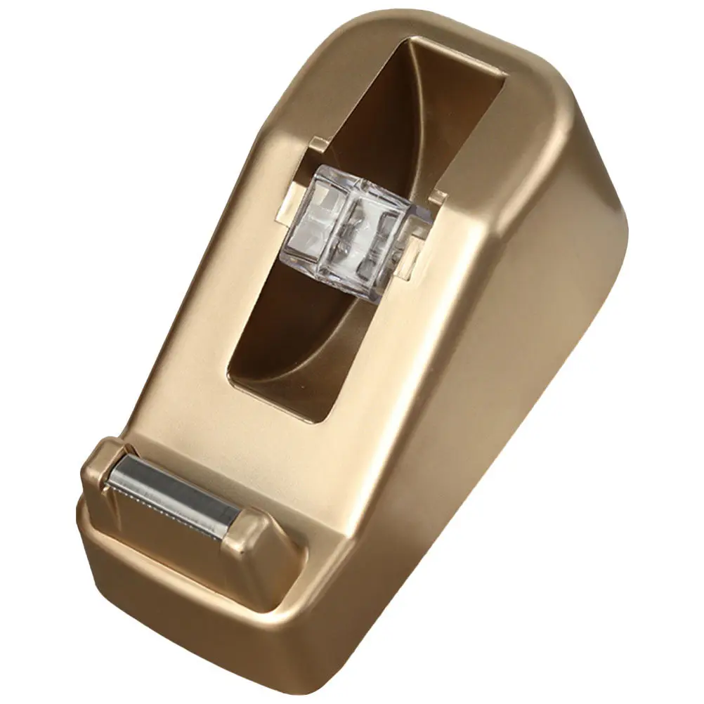 

Portable Tape Cutter Premium Plastic Tape Dispenser Office School Household Sticker Holder Desk Accessory