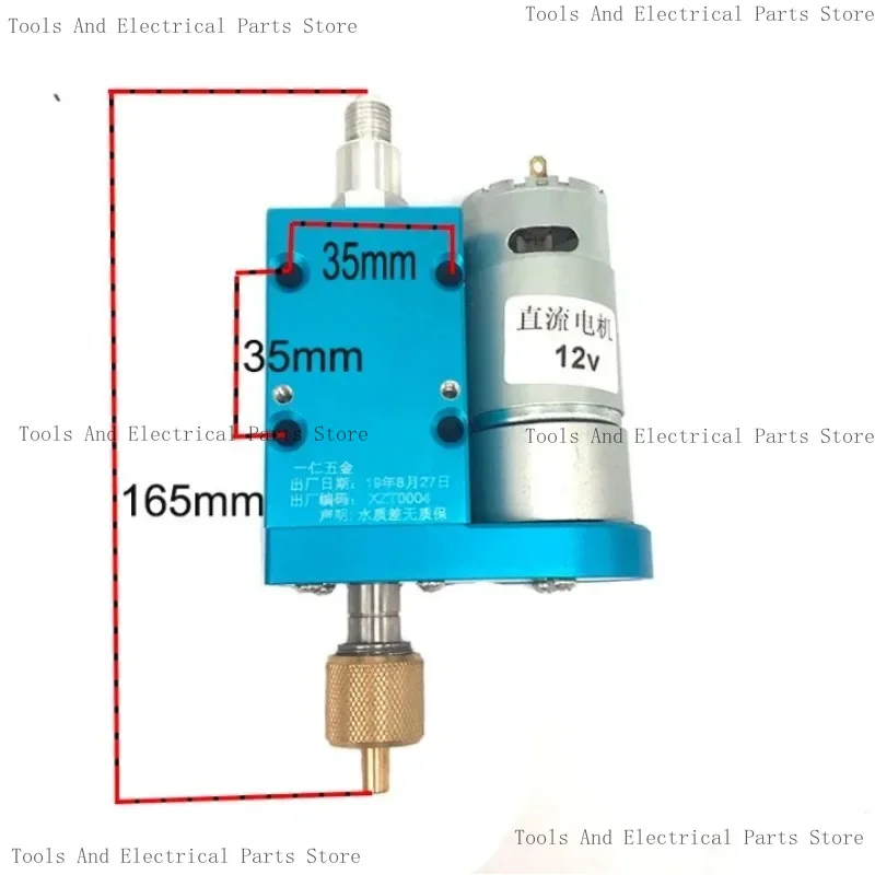EDM Drill Rotated He-Ad With Motor 12V Steel Electrode Tube Rotating For Die Hole Drilling Machine