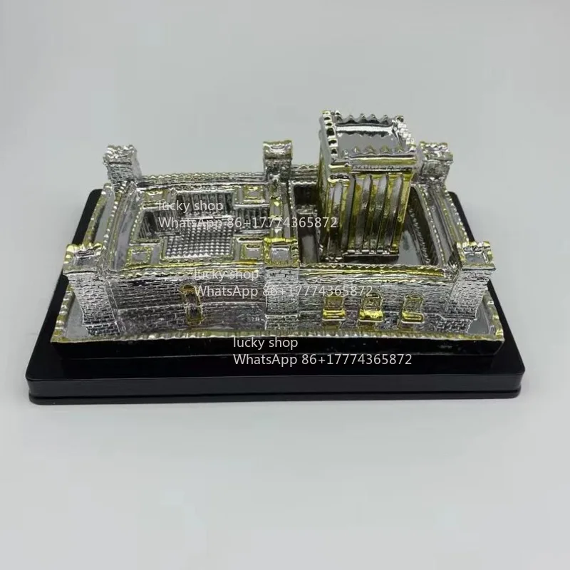 Church Resin Ornament Travel Memorial, Decoration