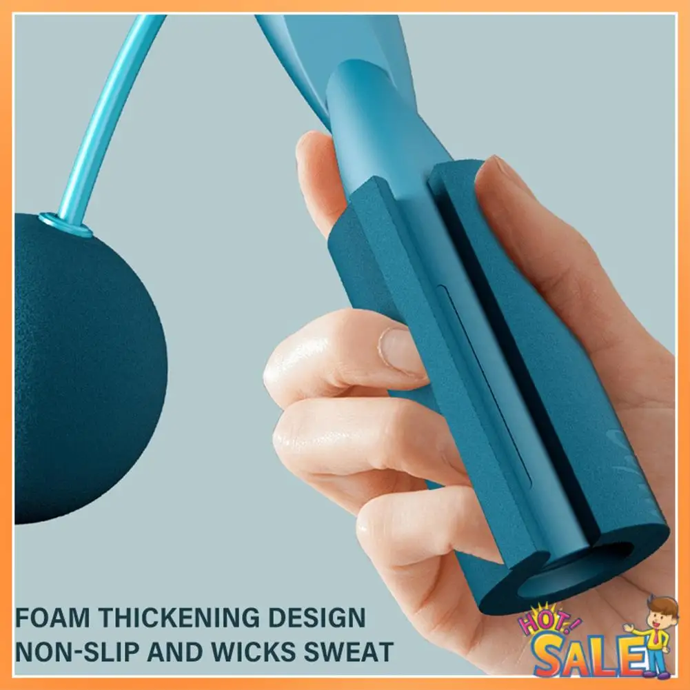 

AB68 Беспроводная скакалка для фитнеса, детская скакалка, беспроводная утяжеленная скакалка с мячом